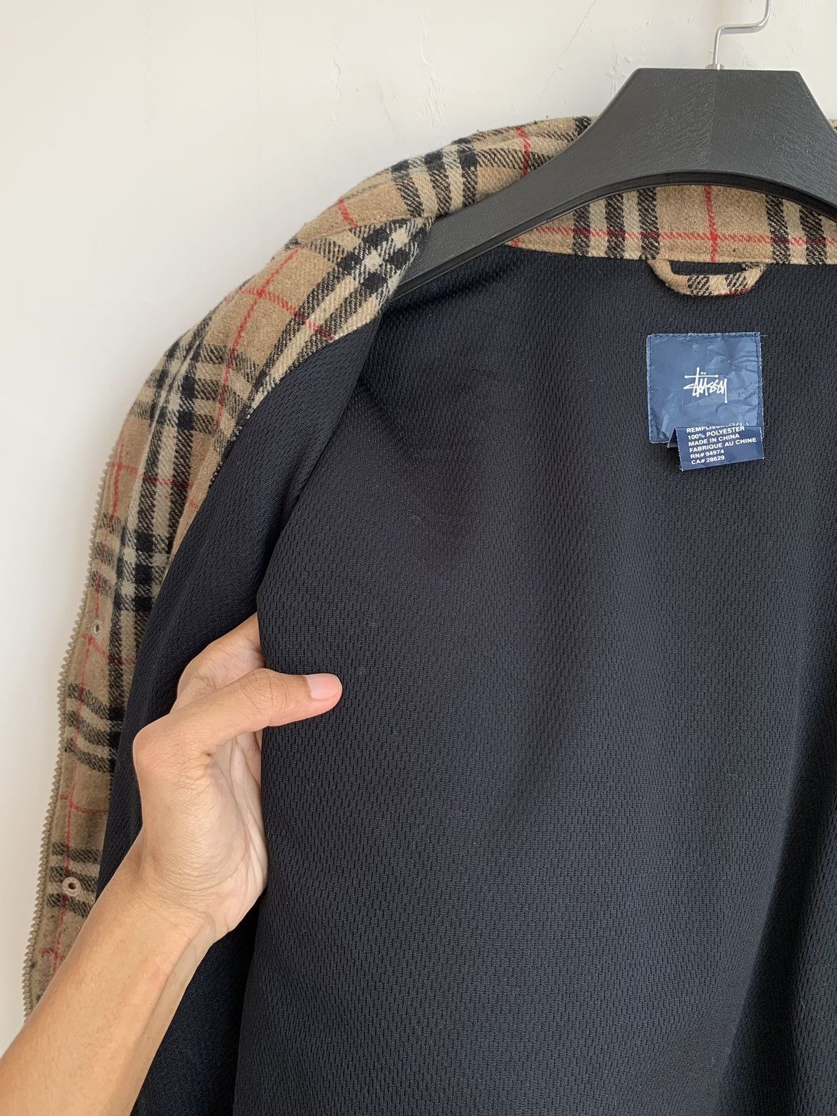 Stussy Vintage Stussy "Nova Check" Jacket Size US XL / EU 56 / 4 - 12 Thumbnail