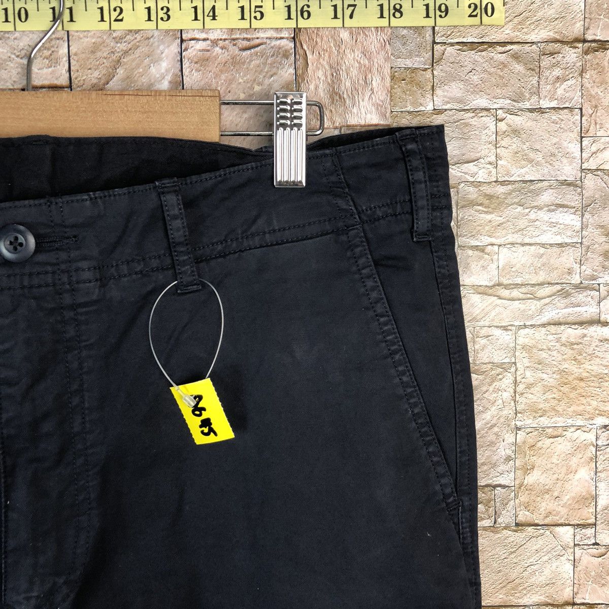 Japanese Brand Uniqlo Black japan utility tactical Cargo Pants #A645 Size US 34 / EU 50 - 8 Thumbnail