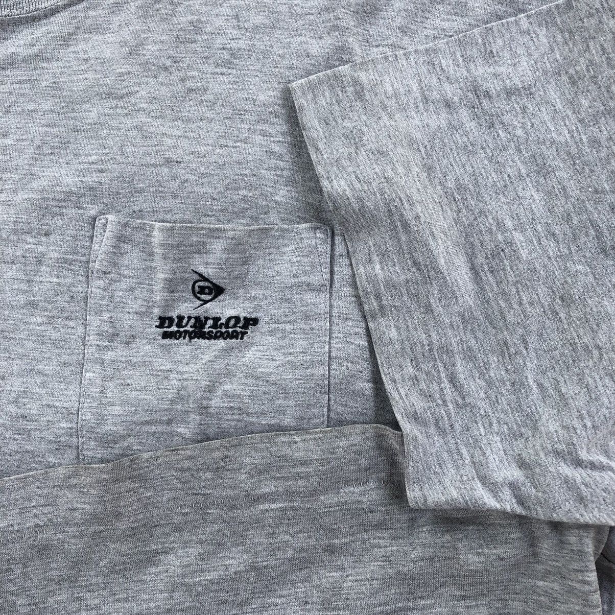 Dunlop Vintage Single Stitch 90s Dunlop Motorsport T Shirt Size US L / EU 52-54 / 3 - 5 Thumbnail