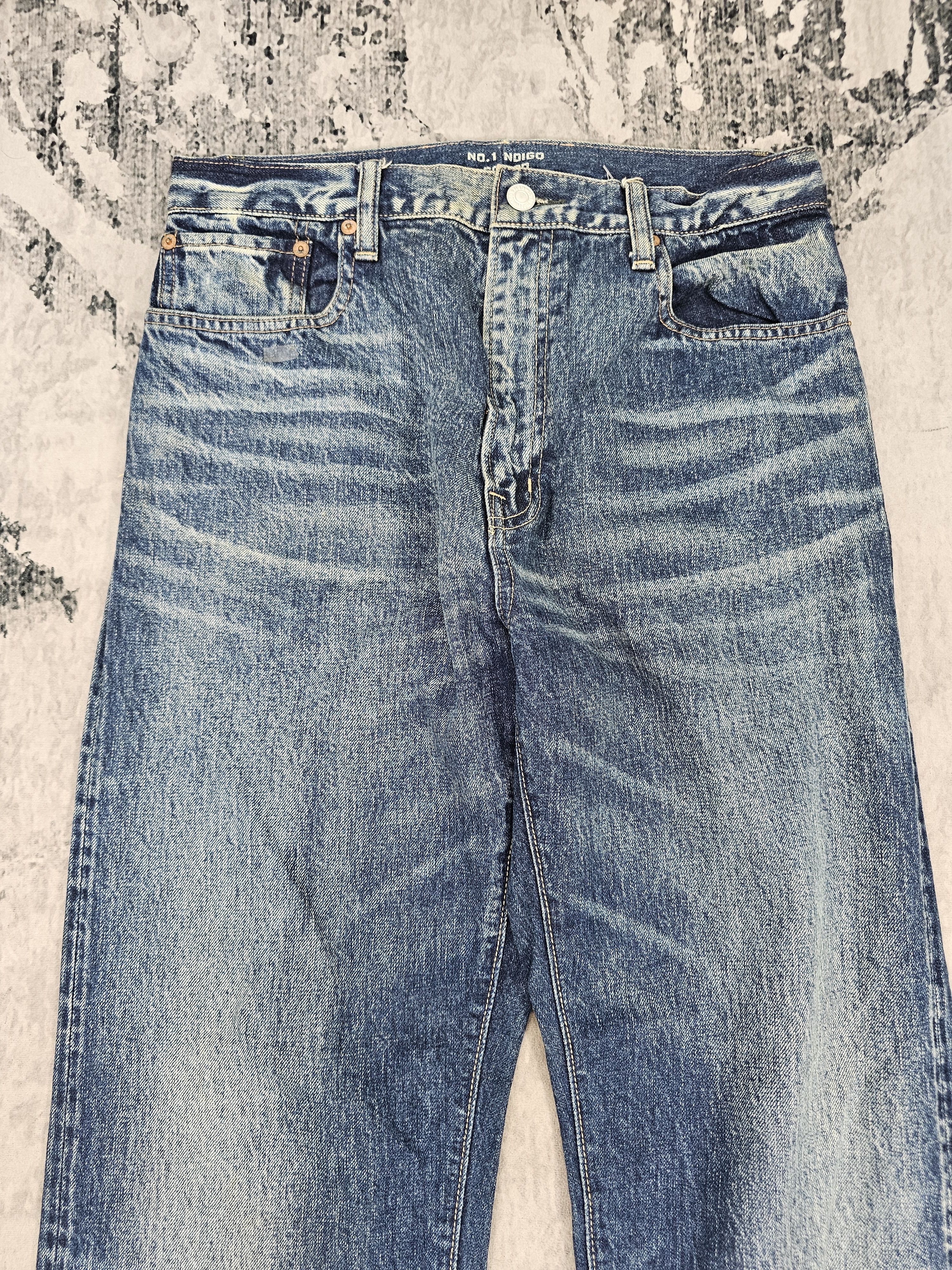 Japanese Brand GO TO HOLLYWOOD Selvedge Redline Stone Wash Resize J0297 Size US 30 / EU 46 - 6 Thumbnail