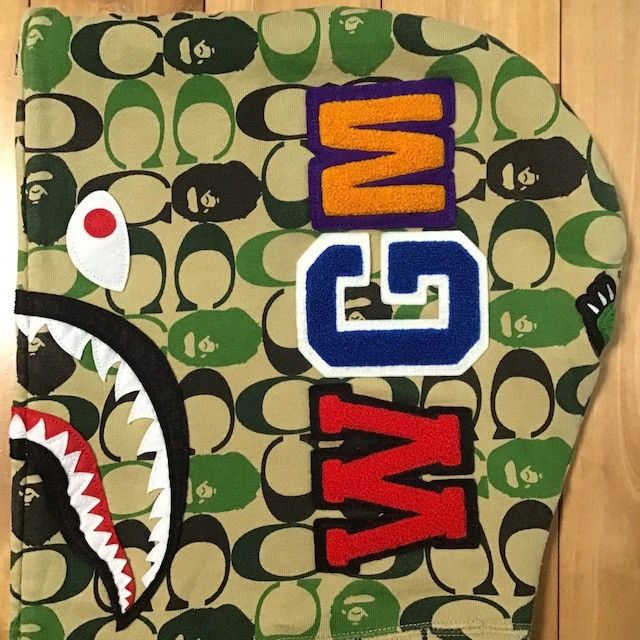 Bape × Coach BAPE × COACH shark full zip hoodie A Bathing Ape Size US S / EU 44-46 / 1 - 5 Thumbnail