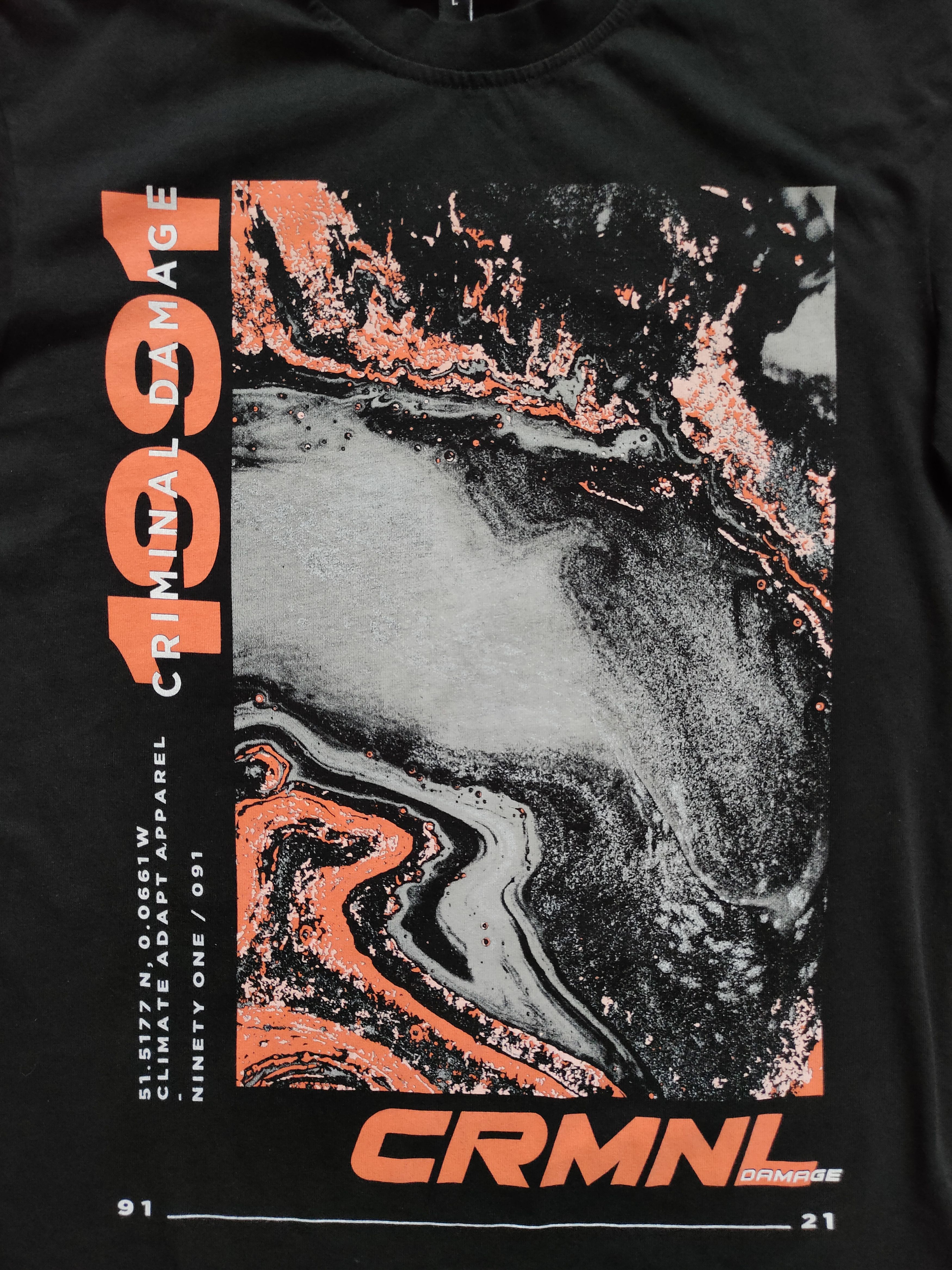 Criminal Damage Criminal Damage T-shirt M-L T shirt criminal damage Size US M / EU 48-50 / 2 - 2 Thumbnail