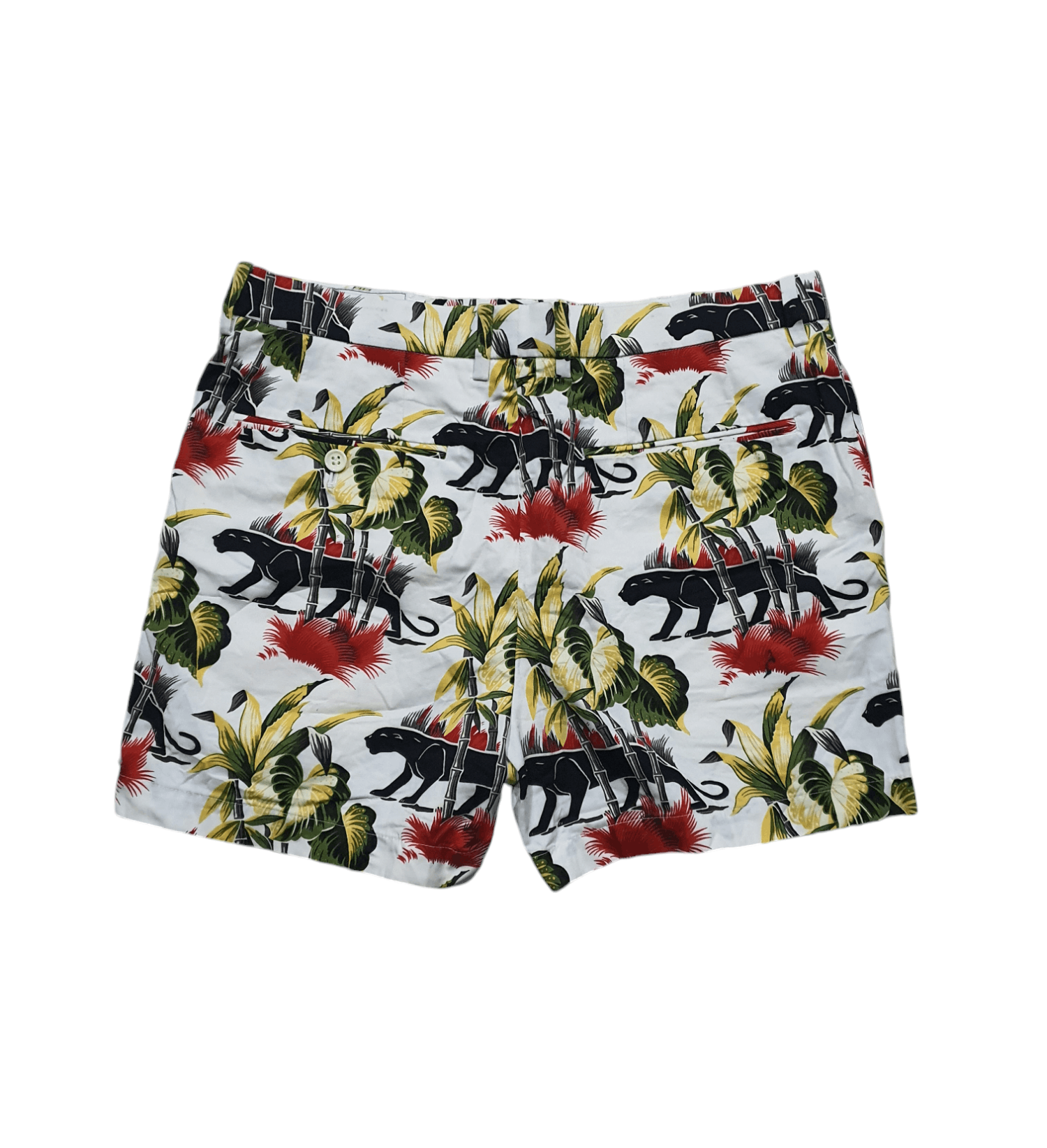 Wacko Maria SS13 WACKO MARIA Guilty Parties Black Panther Print Shorts Size US 34 / EU 50 - 3 Thumbnail
