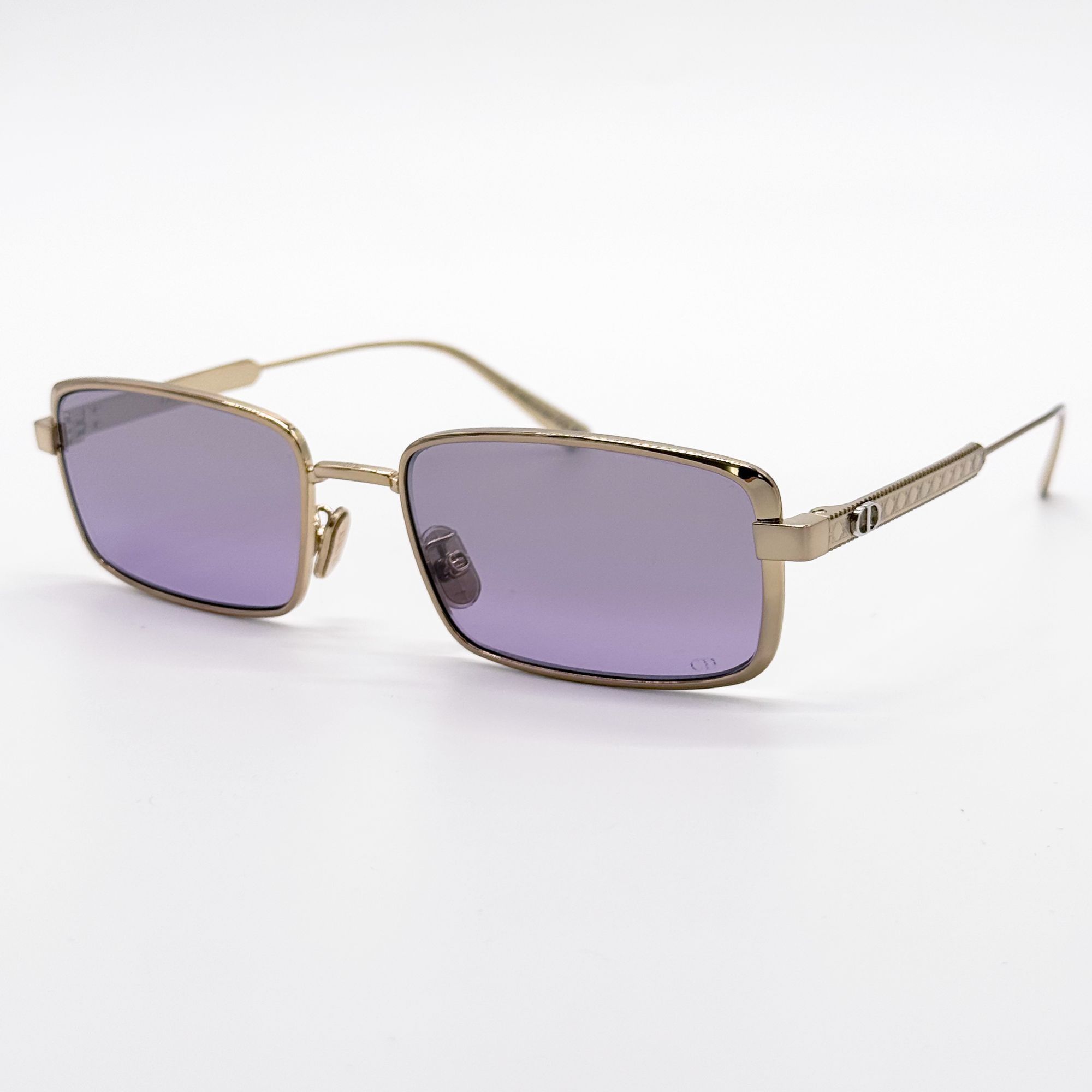 Dior NEW DIOR DIORCANNAGE S2U C0G6 SUNGLASSES UNISEX GOLD/PURPLE Size ONE SIZE - 2 Thumbnail