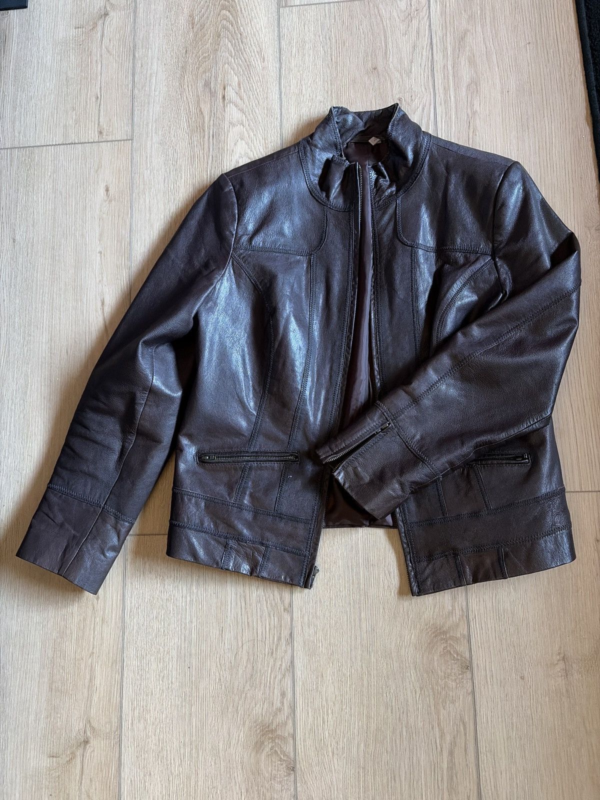 Vintage vintage japanese leather jacket Size US S / EU 44-46 / 1 - 1 Thumbnail