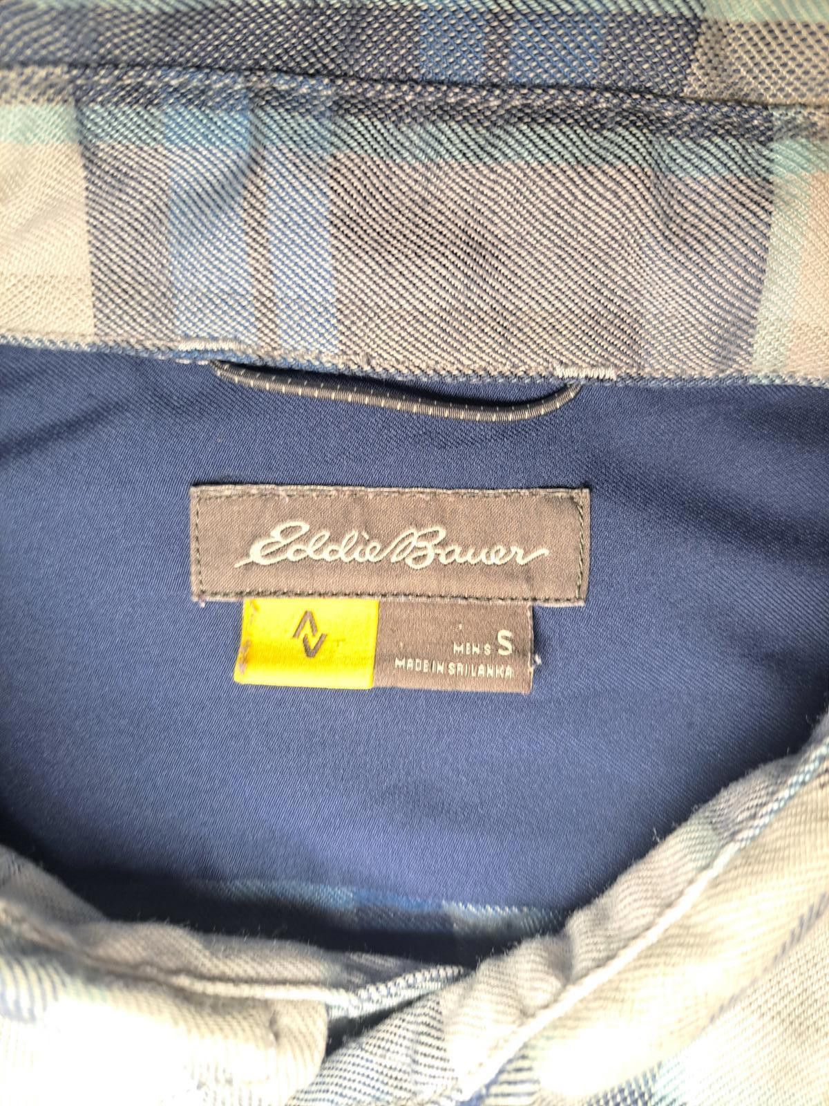 Eddie Bauer Eddie Bauer Flannel Button Up Shirt Mens Small Blue Plaid Size US S / EU 44-46 / 1 - 2 Thumbnail