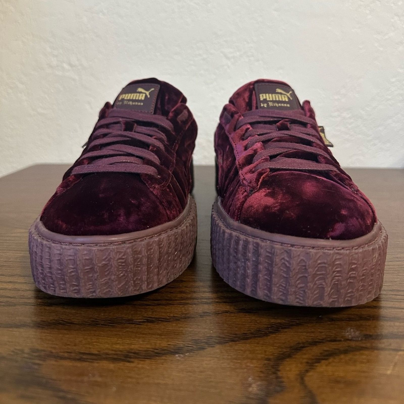 Puma Fenty Puma x Rihanna FW16 Velvet Creepers Royal Purple US 10 Size US 10 / IT 40 - 3 Thumbnail