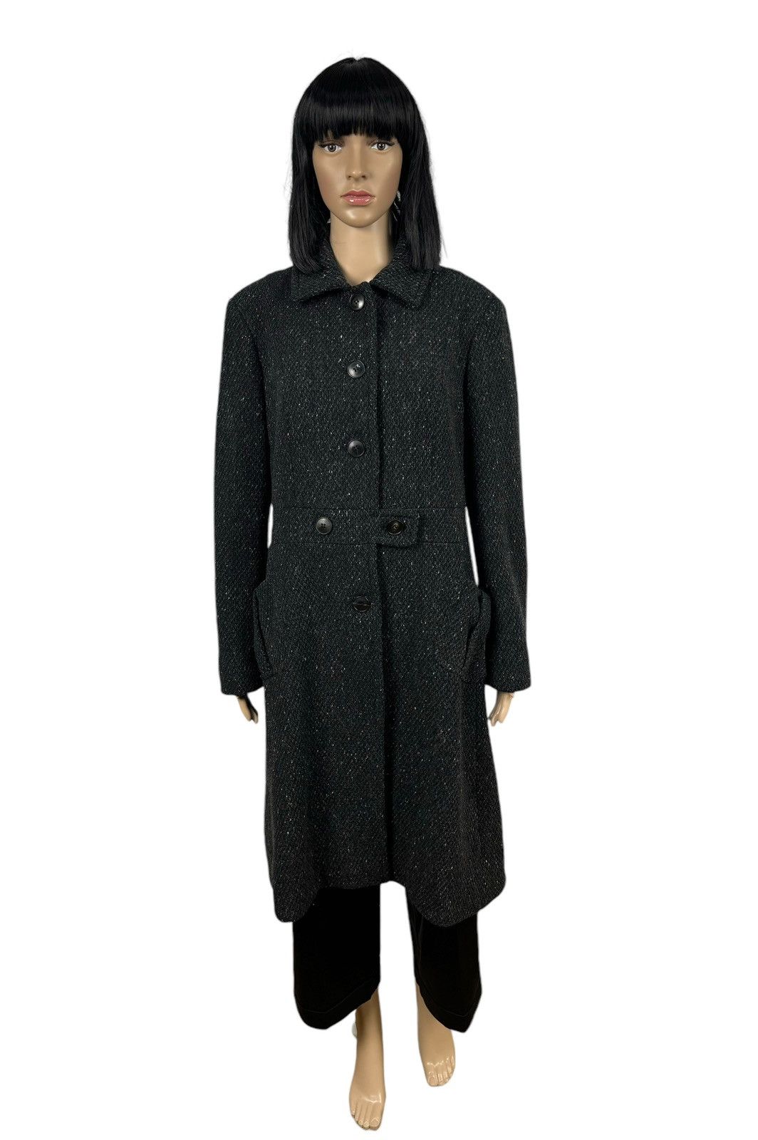 Weekend Max Mara Weekend Max Mara Knit Overcoat Lana Wool size US12 IT46 Size L / US 10 / IT 46 - 1 Thumbnail