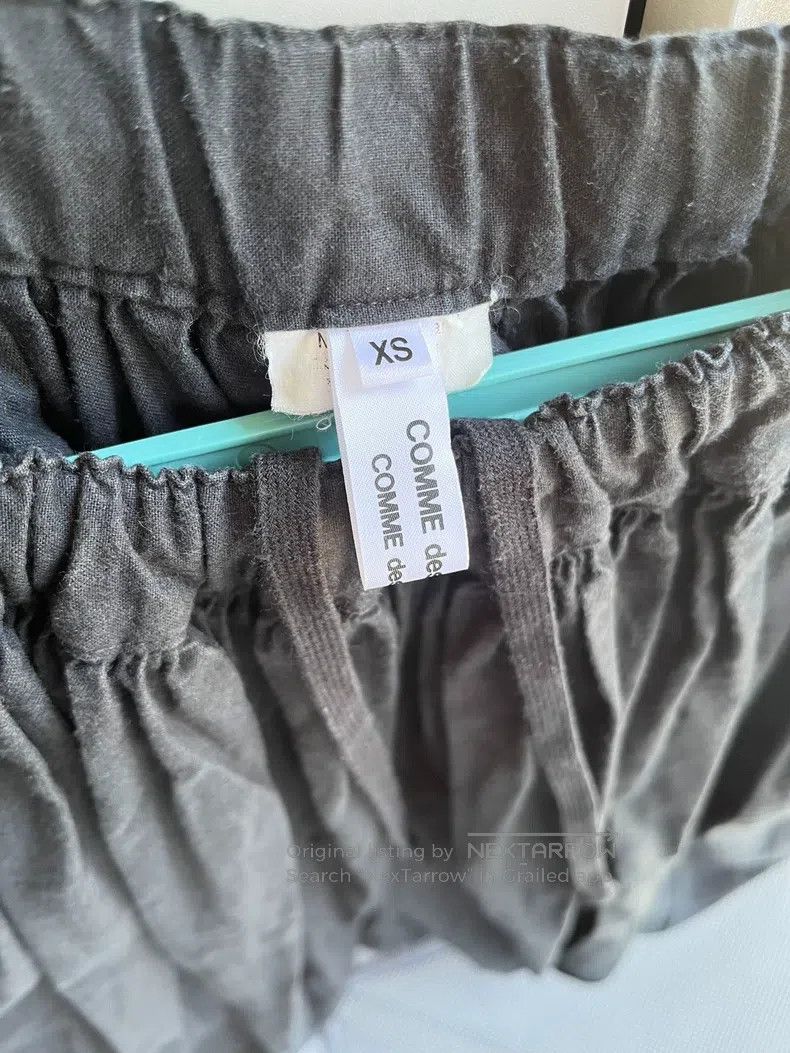 Comme des Garcons Comme Des Garcons size XS Cotton Baggy Pants, Size XS Size 23" - 2 Thumbnail