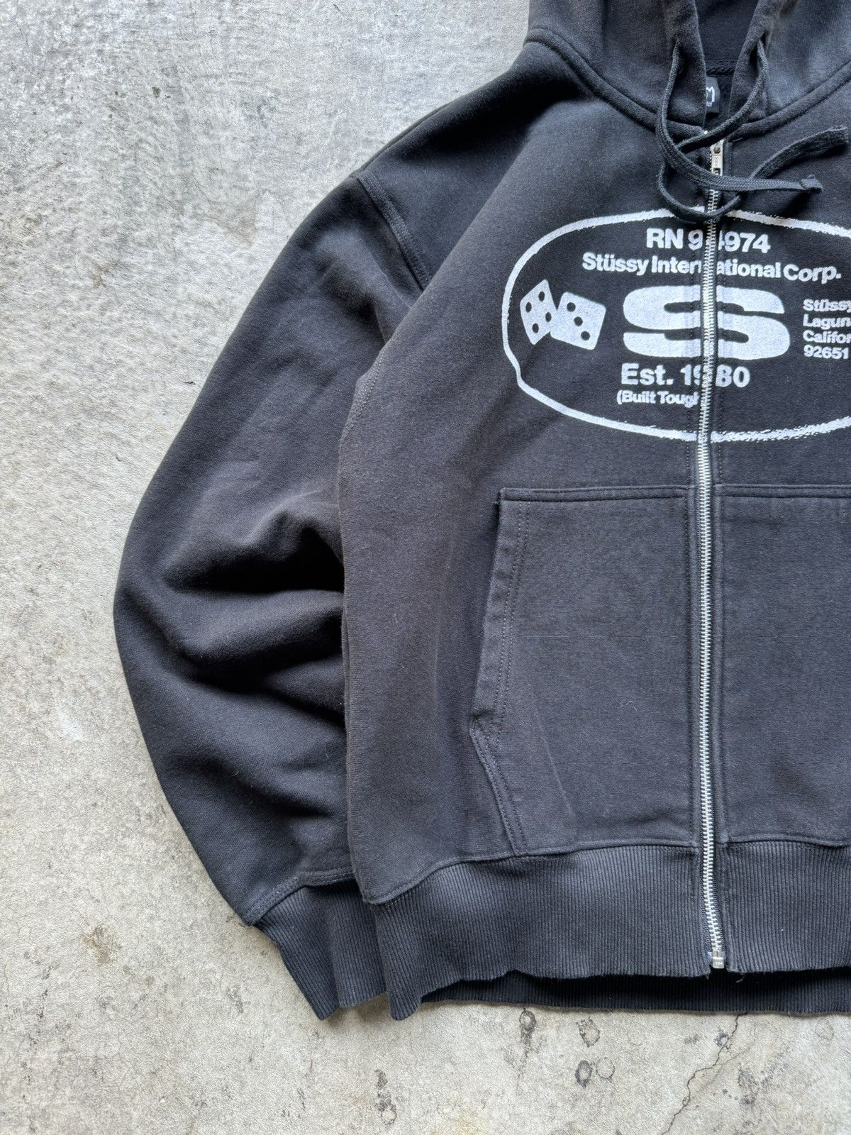 【STUSSY】☆新作フーディー☆ OVAL CORP. ZIP HOODIE Buy Stussy Oval Corp. Zip Hoodie 'Ash Heather' - 1975018 ASH