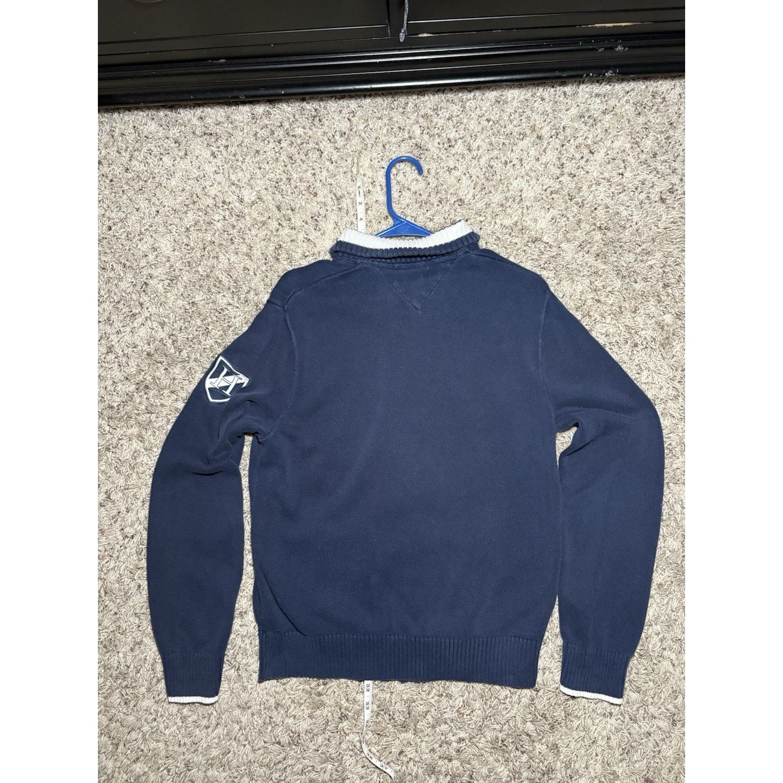 Tommy Hilfiger Tommy Hilfiger Full Zip Varsity Jacket Sweater Size US M / EU 48-50 / 2 - 5 Thumbnail