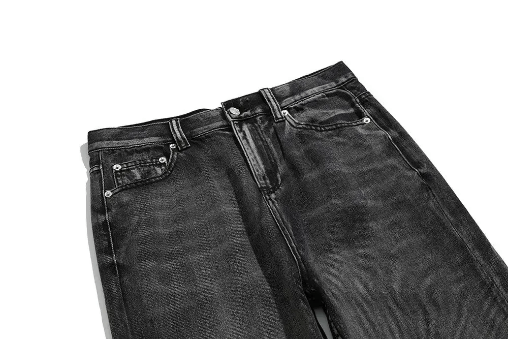 Japanese Brand × Vintage Wide leg Harajuku Baggy Flared Trousers Oversize Style Y2K Size US 32 / EU 48 - 5 Thumbnail