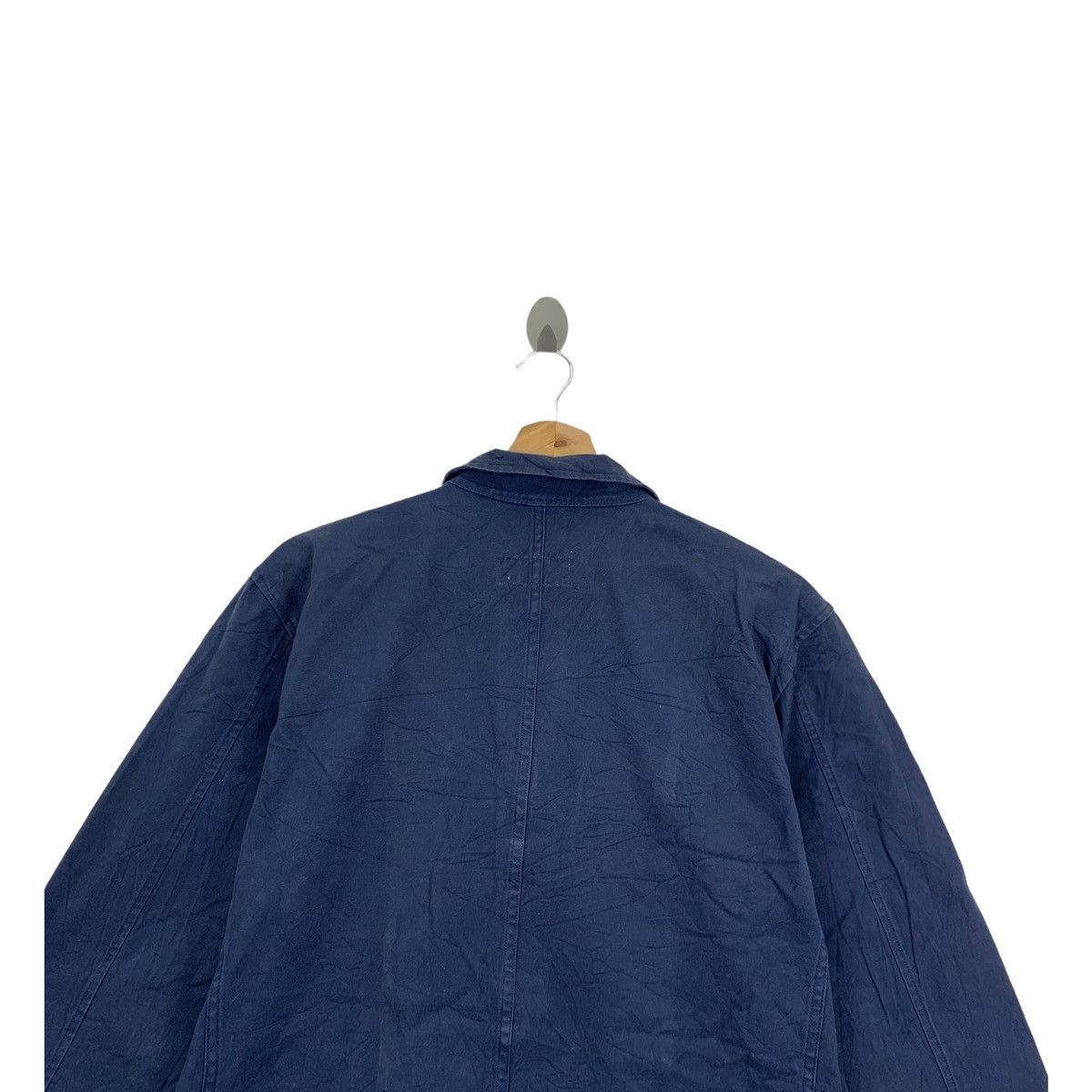 Indigo × Japanese Brand ONE MILF HALF Japanese Brand Indigo Denim Jeans Blazer Coat Size US L / EU 52-54 / 3 - 5 Thumbnail