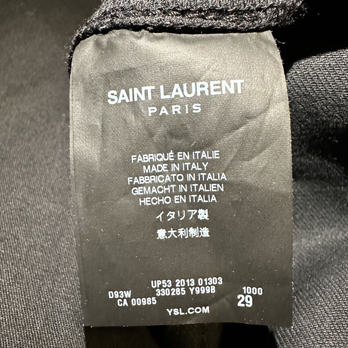 Saint Laurent Paris D04 skinny jeans Size US 29 - 3 Thumbnail