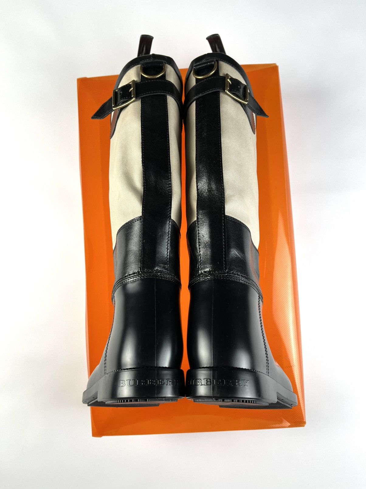 Burberry Burberry Warrington Bimaterial Rainboots made in Italy Size US 9 / IT 39 - 3 Thumbnail