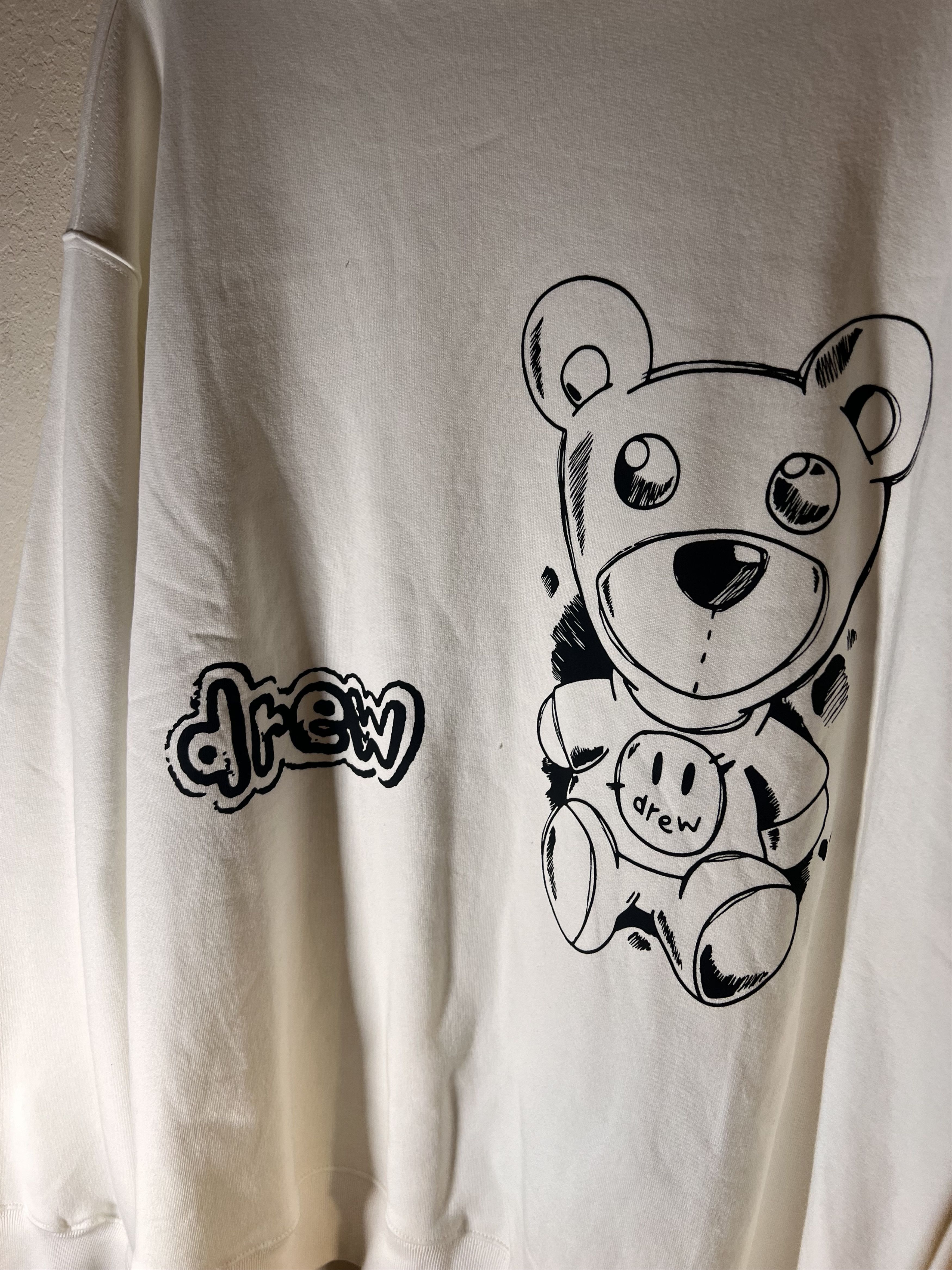 Drew House Drew House Theodore Sketch Crewneck - Off-White / L Size US L / EU 52-54 / 3 - 5 Thumbnail