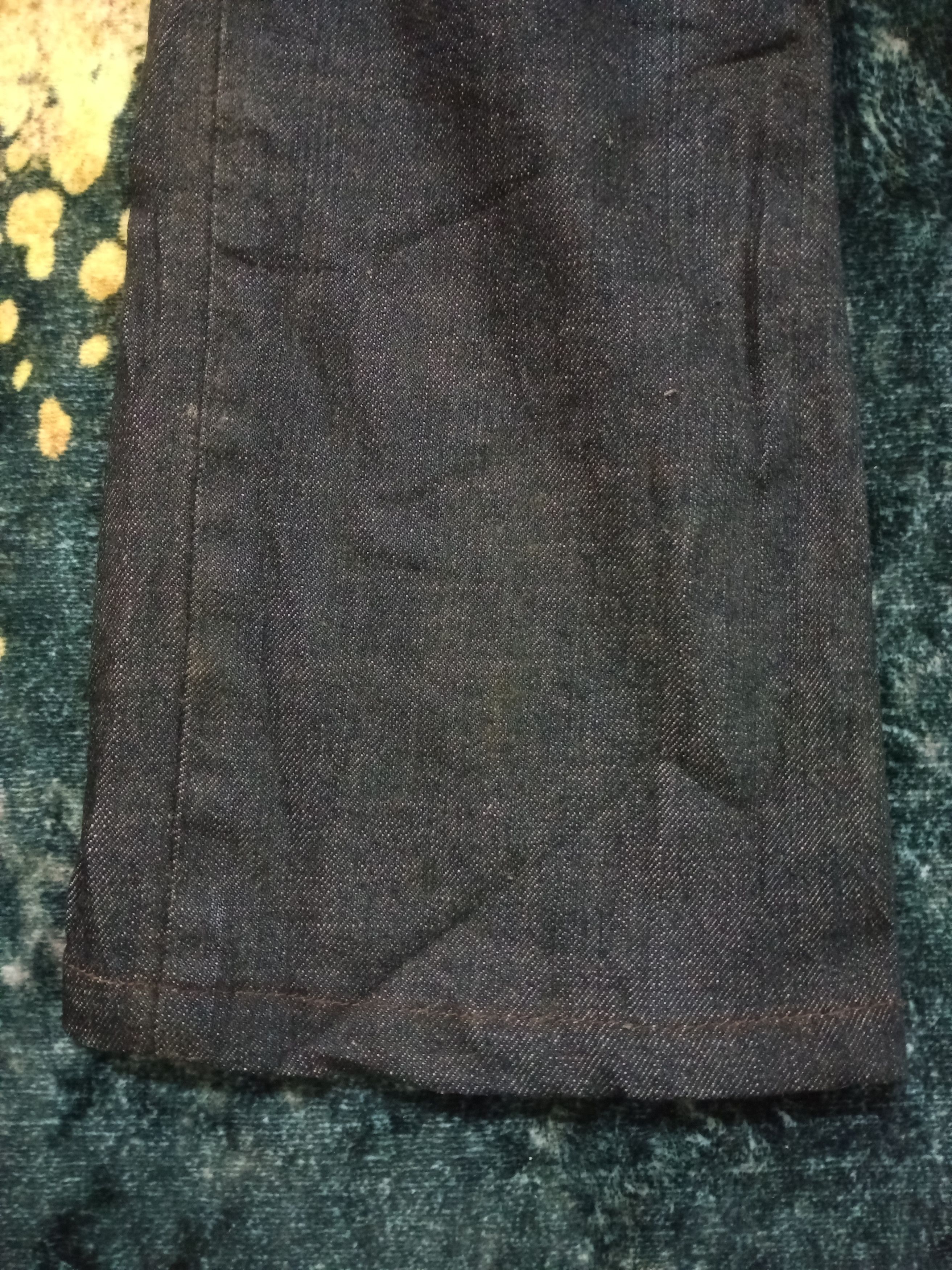 Issey Miyake Vintage Tete Homme Issey Miyake Flare Distressed Denim Jeans Size US 31 - 15 Thumbnail