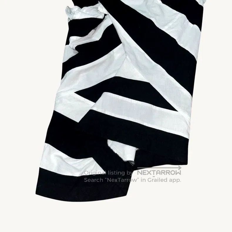 Junya Watanabe Junya Watanabe Black and White Striped Top Vest Size S / US 4 / IT 40 - 5 Thumbnail