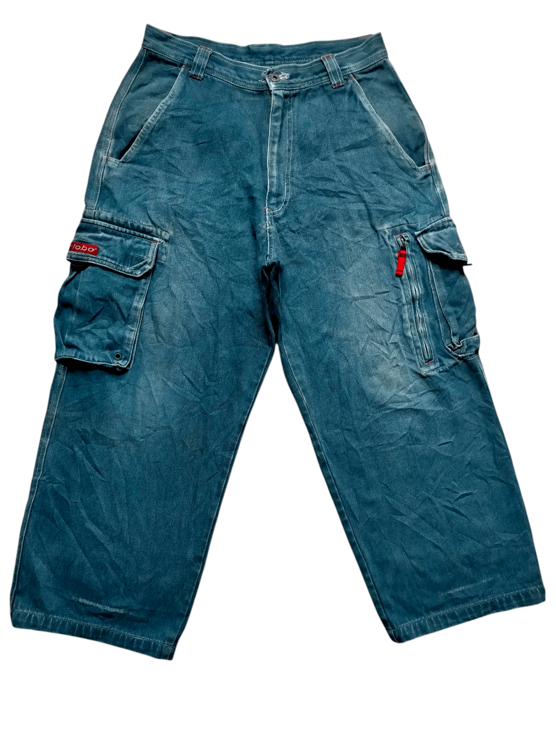 Hobo Hobo Baggy Hip Hop Skate Cargo Pants Size US 32 / EU 48 - 1 Thumbnail