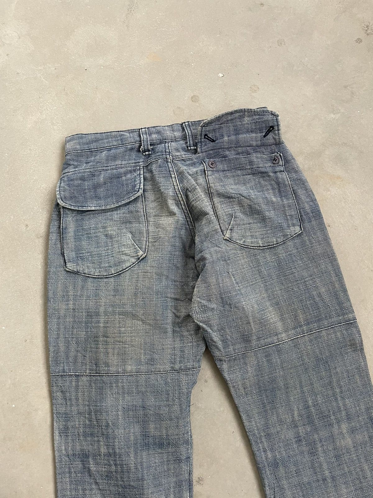 Japanese Brand ENUFIROH DENIM PANT Size US 30 / EU 46 - 8 Thumbnail