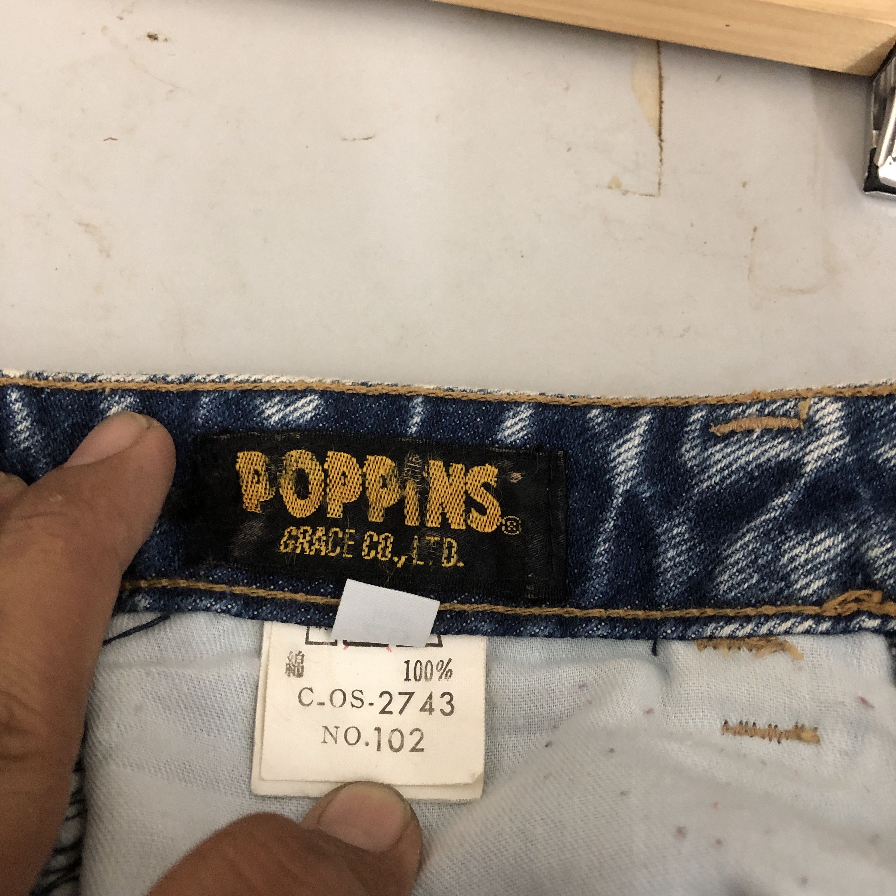 Disney Vintage 90s Donald Duck Jeans Acid Wash Disney Denim Pants Size 22" - 7 Thumbnail