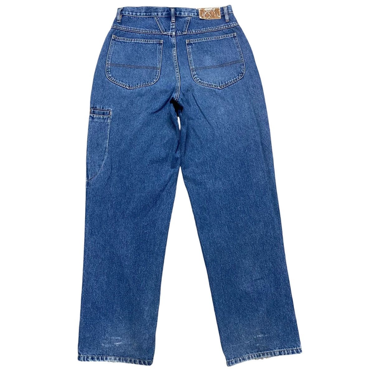 Marithe + Francois Girbaud Vintage Marithe Francois Girbaud Denim Baggy Jeans Size US 33 - 2 Thumbnail