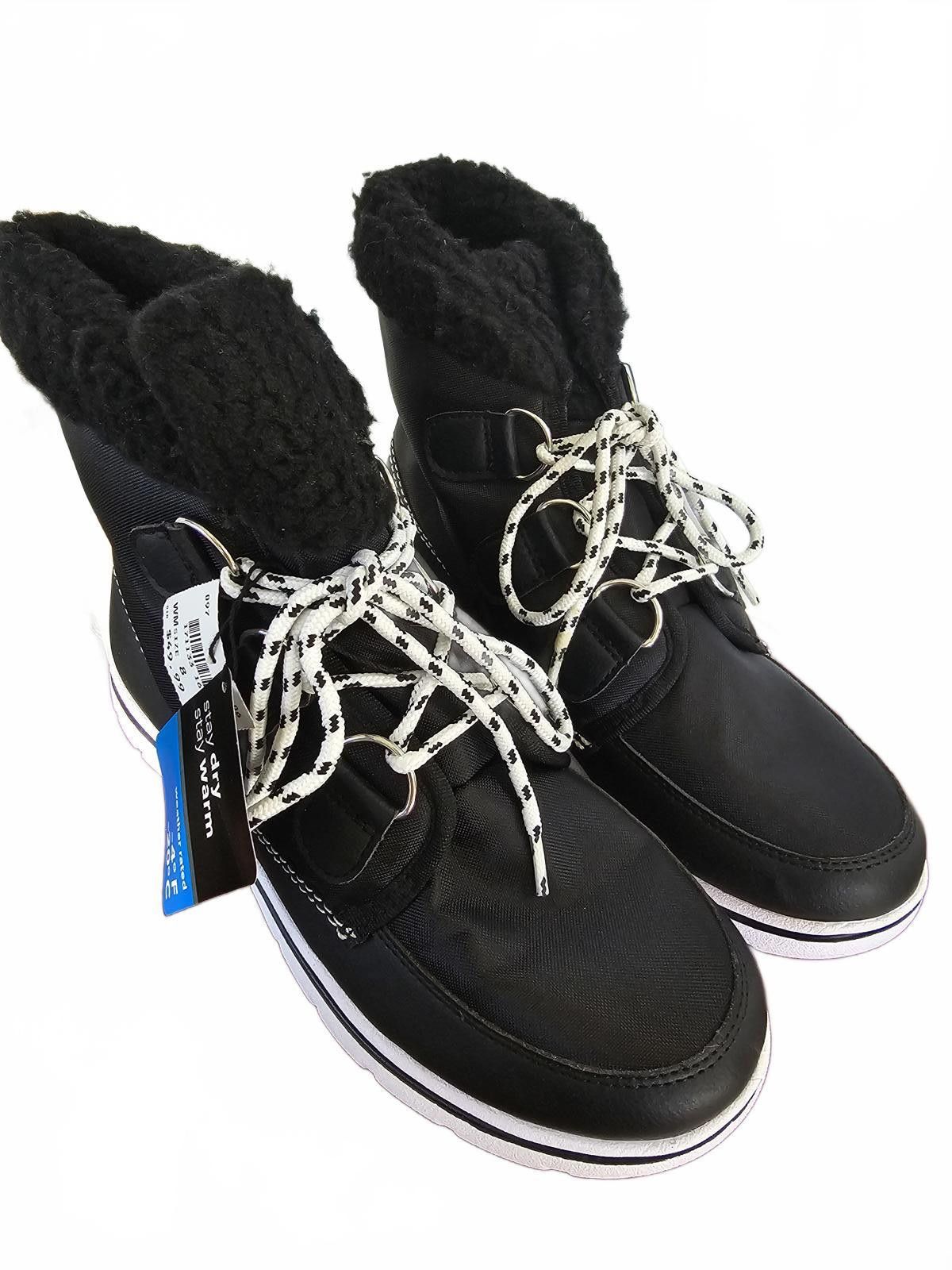 Airwalk Airwalk Black Boots with Faux Fur Lining sz 8 NWT Size US 8 / IT 38 - 2 Thumbnail