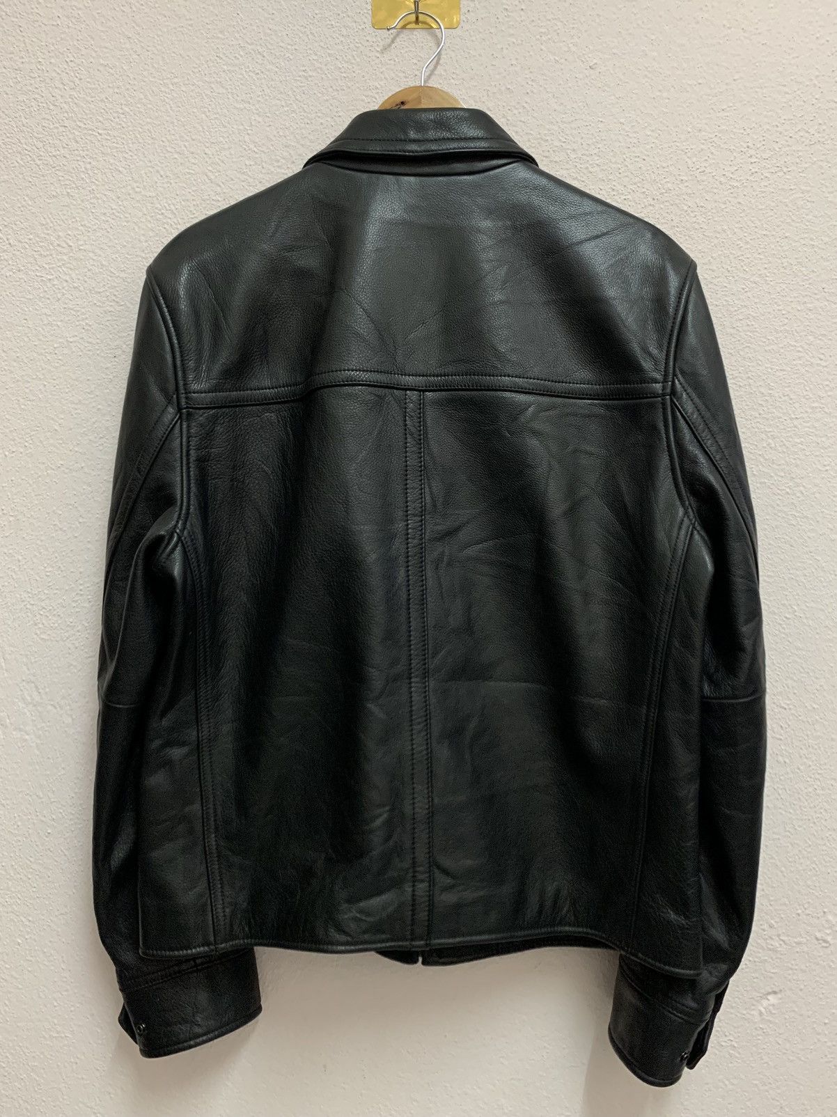 Coach COACH Zipper Leather Jacket Size US M / EU 48-50 / 2 - 2 Thumbnail