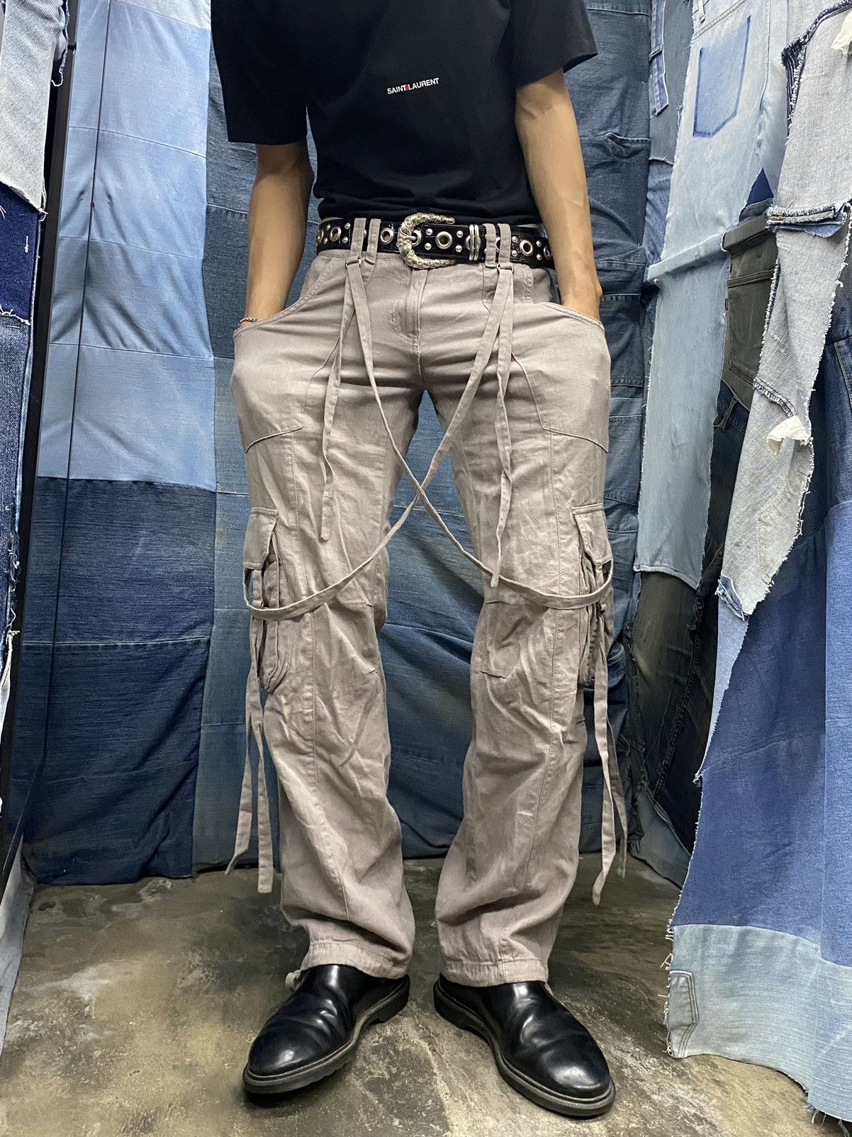If Six Was Nine undefined bondage cargo pant codes combine Size US 30 / EU 46 - 2 Thumbnail
