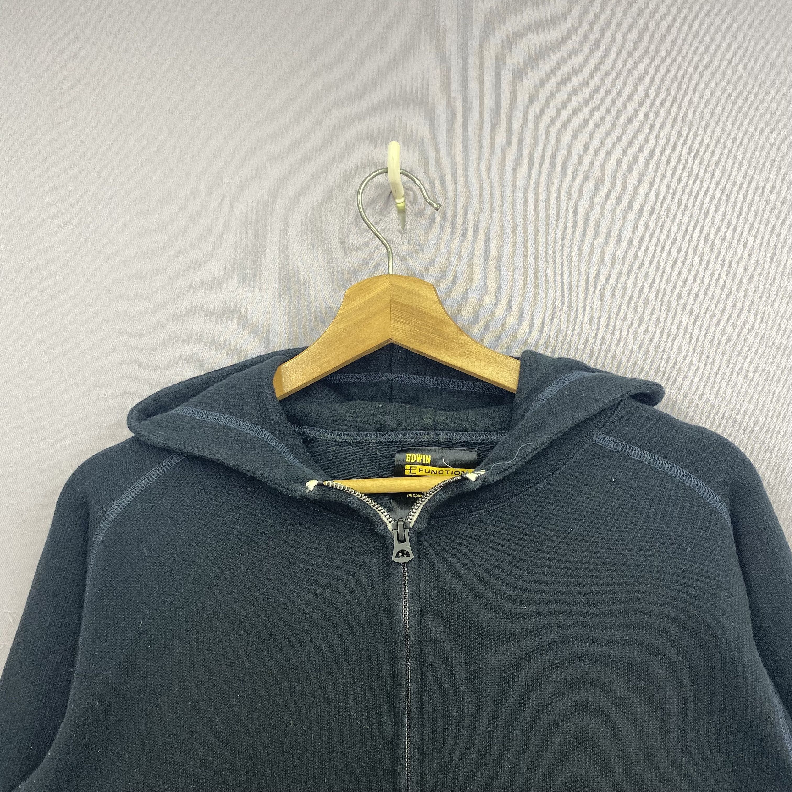 Edwin Vintage Edwin E-Function Sweater Y2K Hoodie Sweatshirt Size US S / EU 44-46 / 1 - 6 Thumbnail