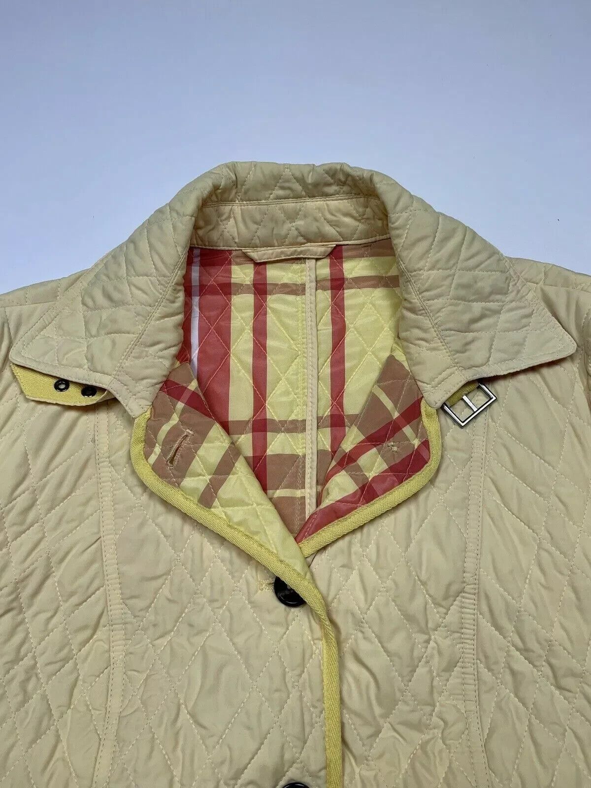 Other Basler Quilted Nova Check Jacket Yellow Size 42 Size M / US 6-8 / IT 42-44 - 4 Thumbnail