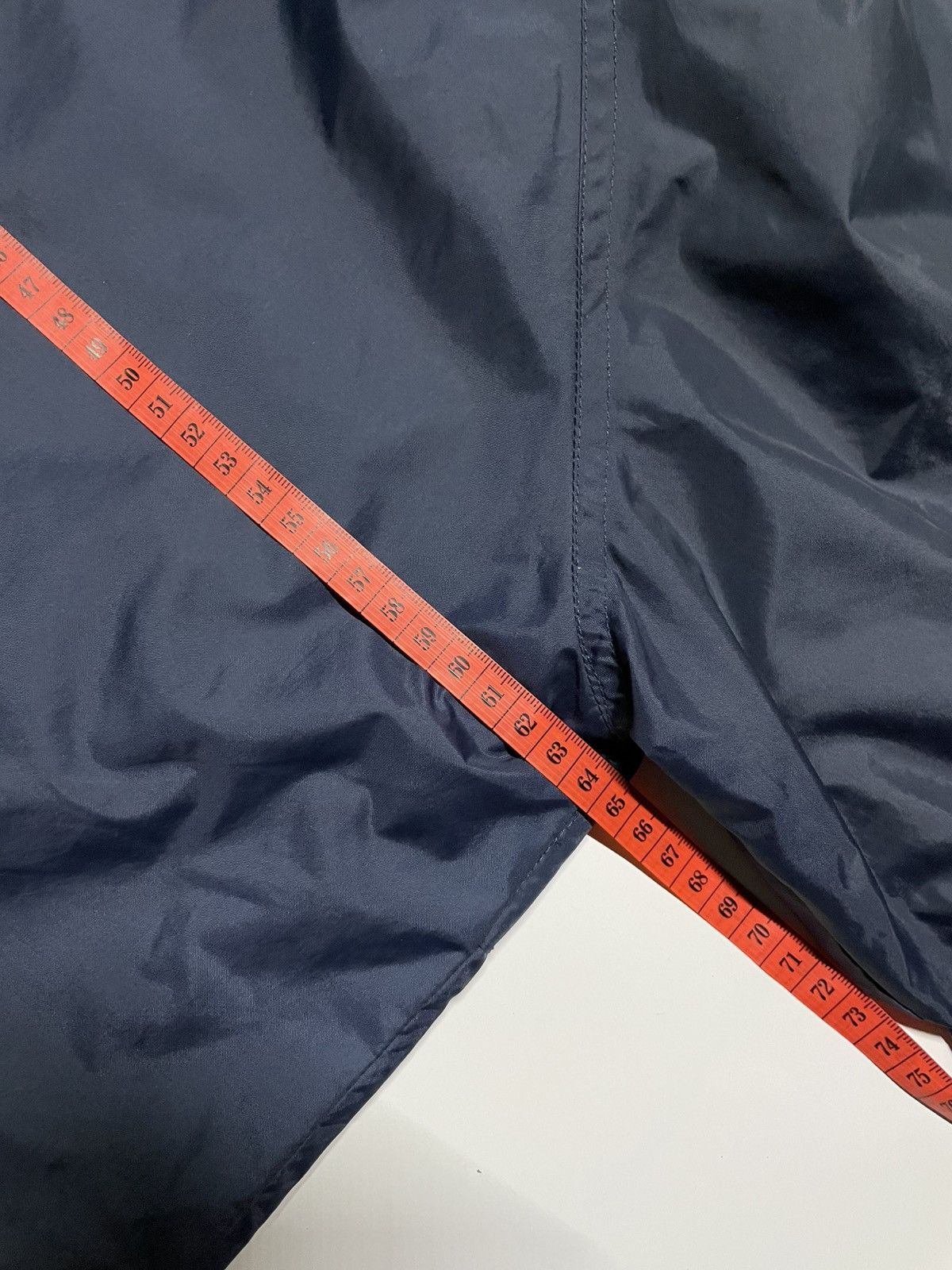 Nike × Vintage Nike Premier Just Do it Hidden Hooded Lightweight Navy Size US M / EU 48-50 / 2 - 12 Thumbnail