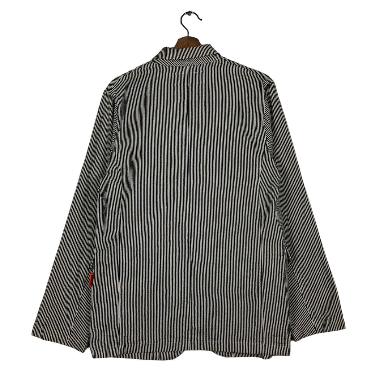 Japanese Brand 🔥Vintage Universal Overall Chicago Chore Jacket Hickory Size US M / EU 48-50 / 2 - 8 Thumbnail