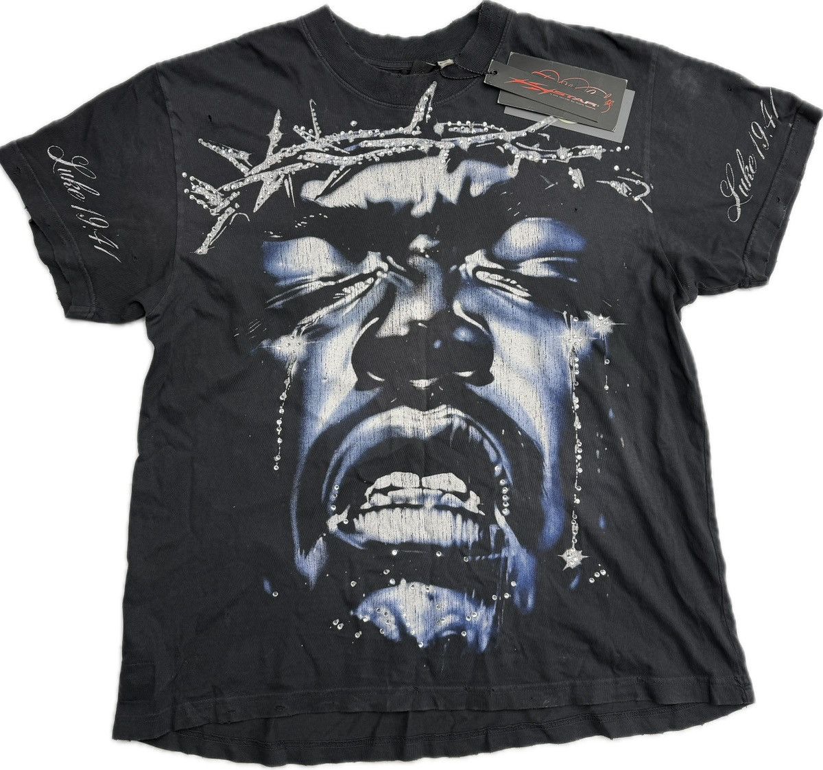 HELLSTAR Hellstar Wept T-shirt Size US M / EU 48-50 / 2 - 1 Thumbnail
