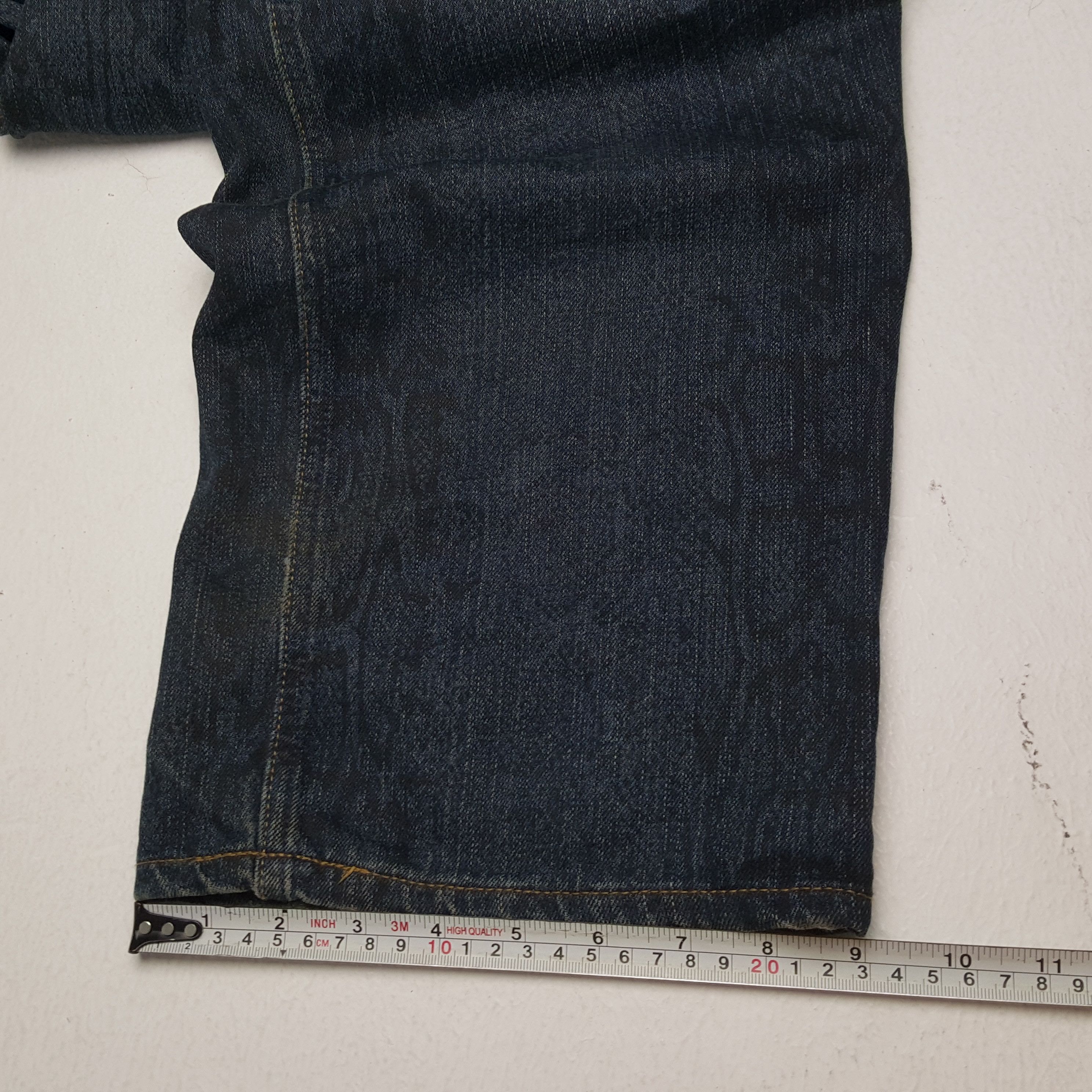 Japanese Brand × Vintage KARAKURI TAMASHII Japanese Fashion Streetwear Style Jeans Size US 34 / EU 50 - 11 Thumbnail
