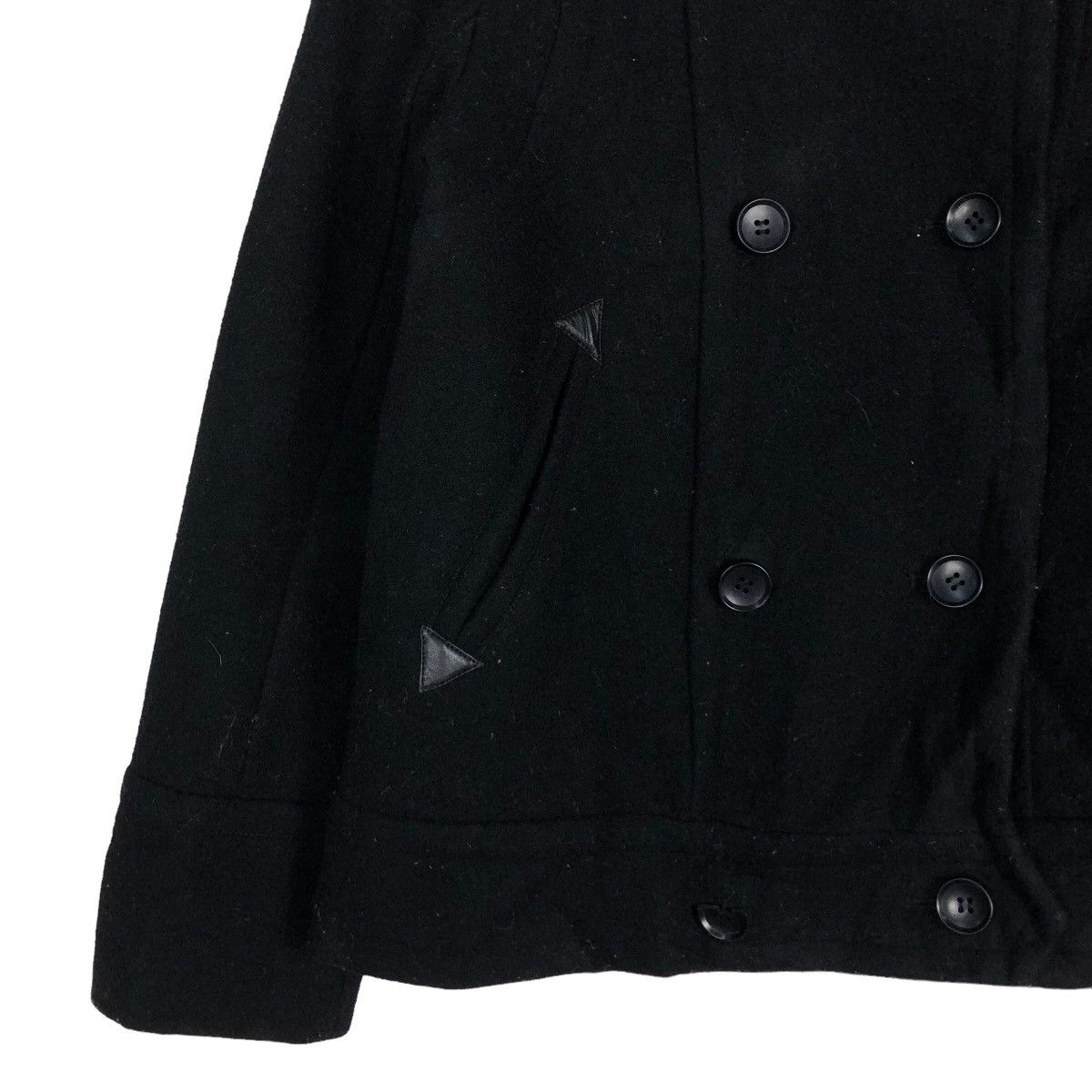 Issey Miyake 🔥Cropped Biker Jacket Tsumori Chisato Japan Double Breast Size US S / EU 44-46 / 1 - 4 Thumbnail