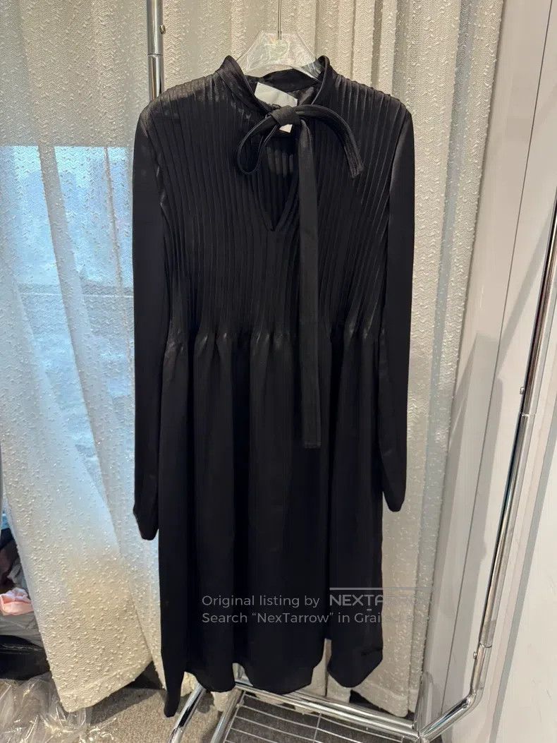 Jil Sander Jil Sander size 38 Black Heavyweight Showpiece Dress Size XS / US 0-2 / IT 36-38 - 1 Thumbnail