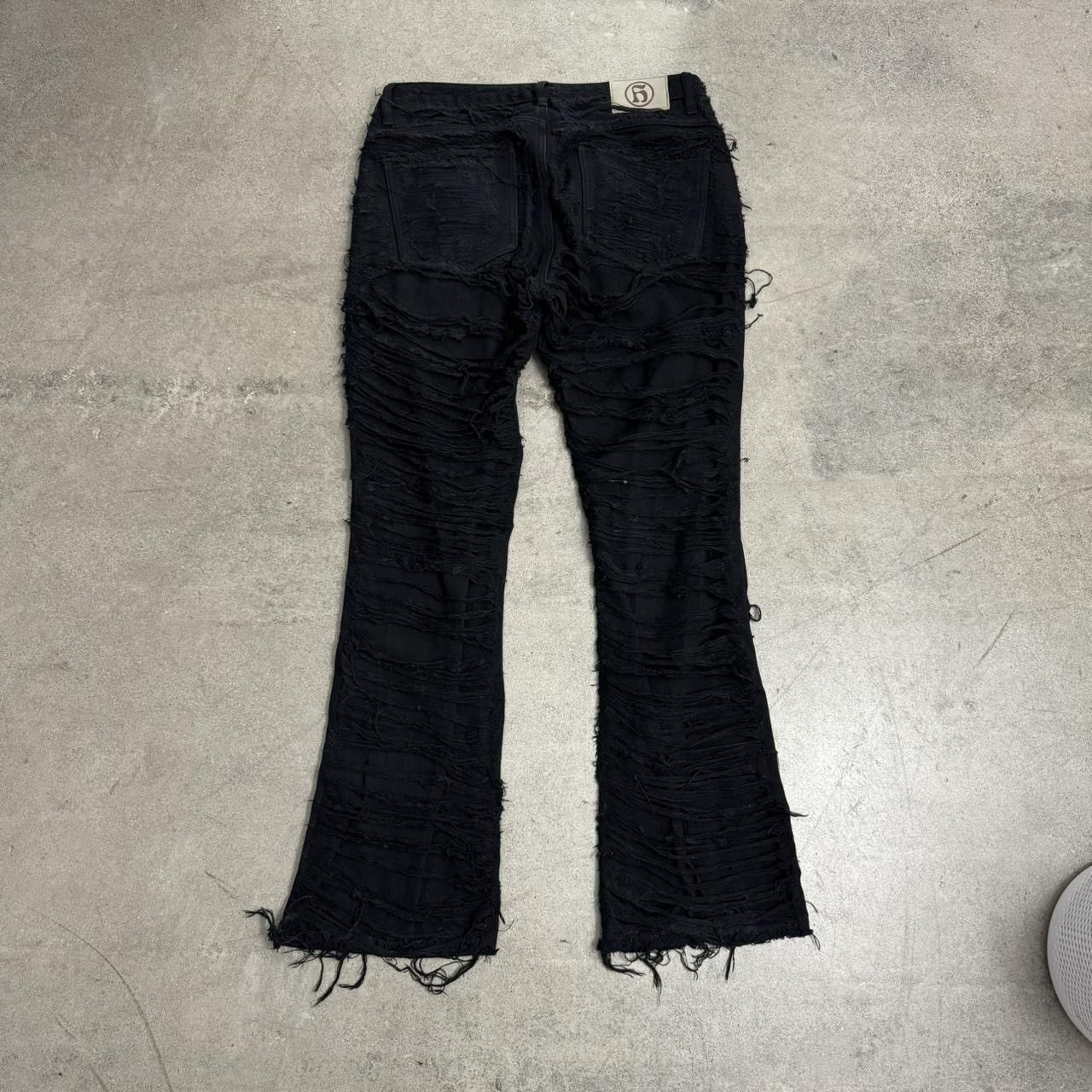 Handmade Rust Distressed Denim (W32)