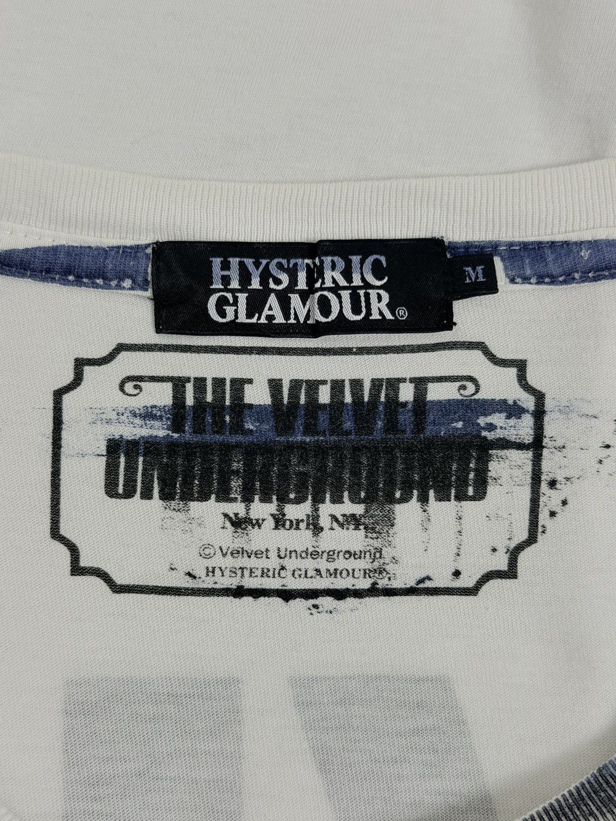 Hysteric Glamour Hysteric Glamour Velvet Underground shirt Size US M / EU 48-50 / 2 - 4 Thumbnail