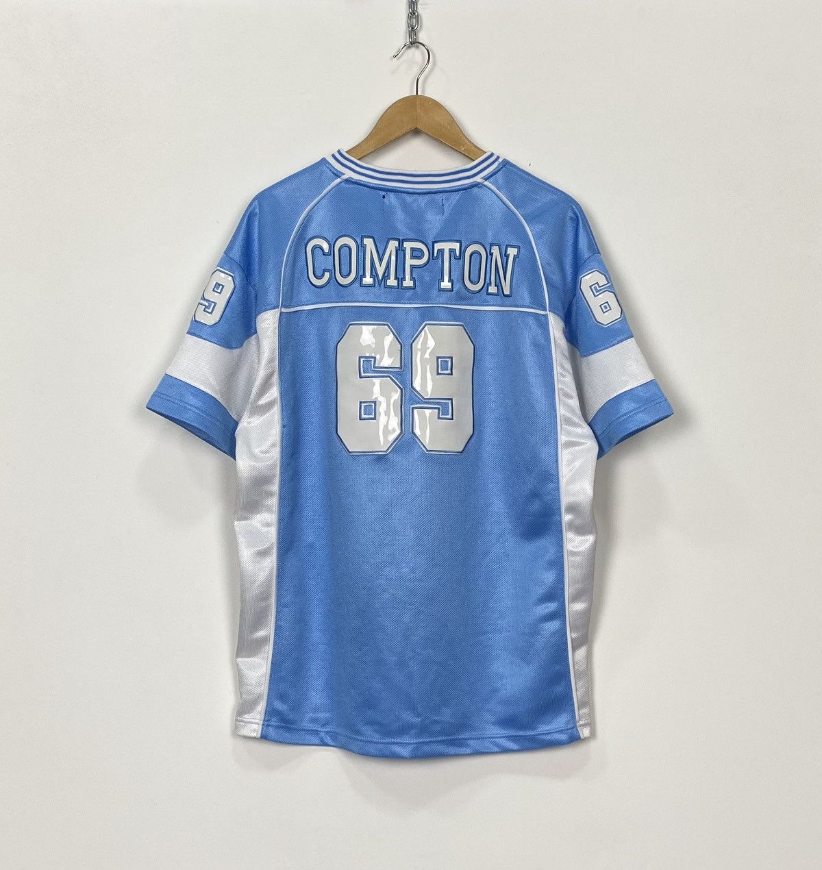 Vintage Compton #69 Jersey Shirt Phat Boy By Jay Dee Rare Medium Top Size US M / EU 48-50 / 2 - 9 Thumbnail
