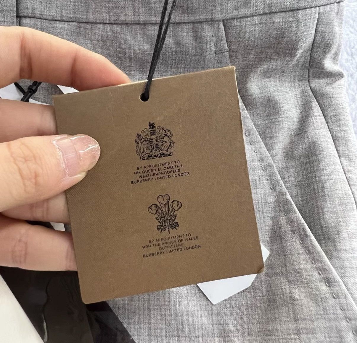 Burberry Burberry Light Grey Dress Pants J41 Size US 34 / EU 50 - 5 Thumbnail