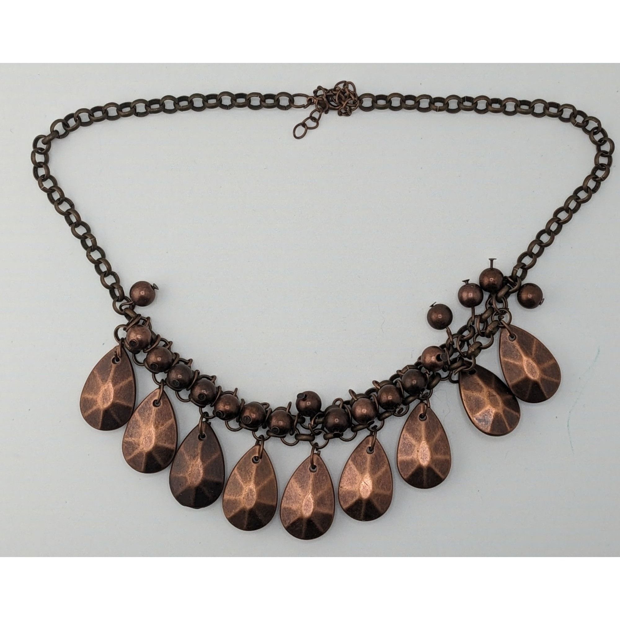 Other Paparazzi "La Diva Loca" Copper Tone Necklace With Teardrop Size ONE SIZE - 4 Thumbnail
