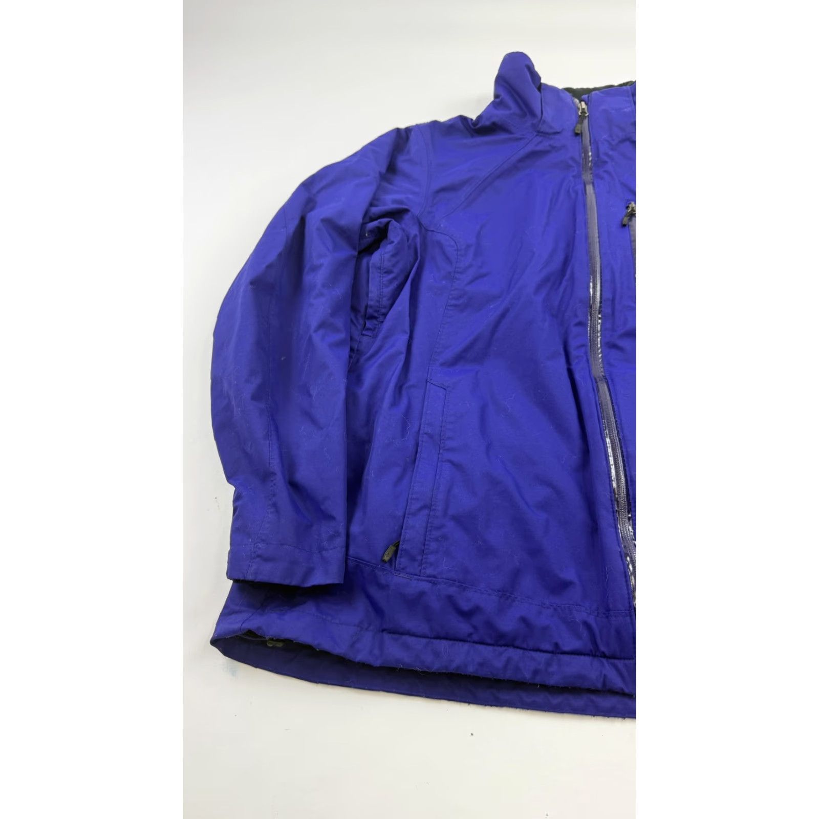 Vintage Columbia Jacket XL Purple Omni-Tech Interchange Waterproof Breathable Ski Womens Size XL / US 12-14 / IT 48-50 - 3 Thumbnail