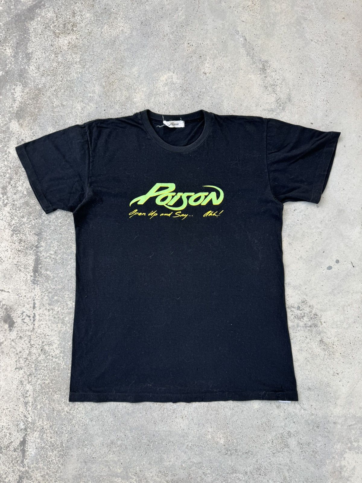 Band Tees Distressed Vintage 90s Poison Band Tees Size US S / EU 44-46 / 1 - 1 Thumbnail