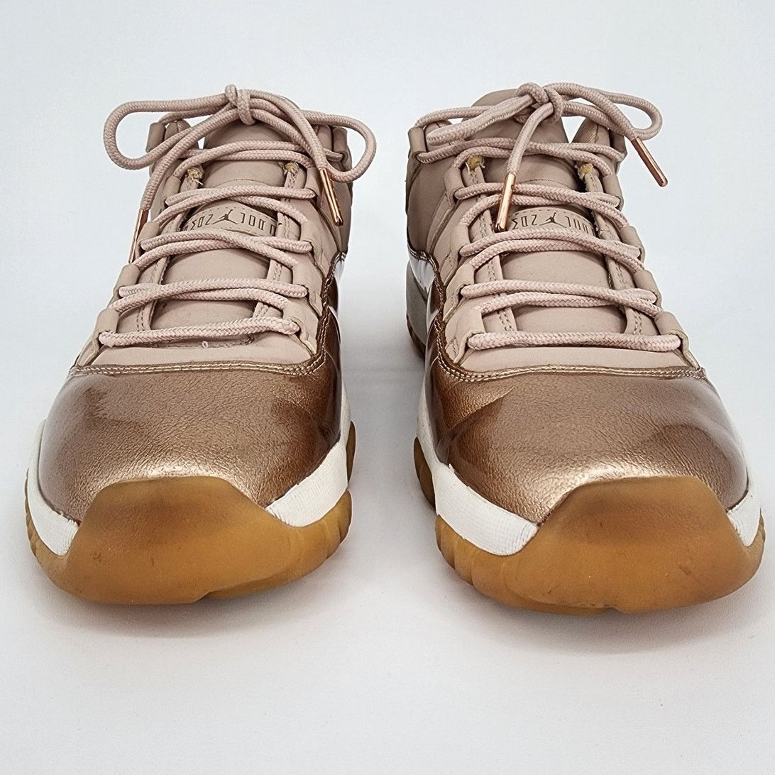 Nike Jordan 11 Retro Low Rose Gold Sneakers Women's Size 9.5 Size US 9.5 / IT 39.5 - 14 Thumbnail