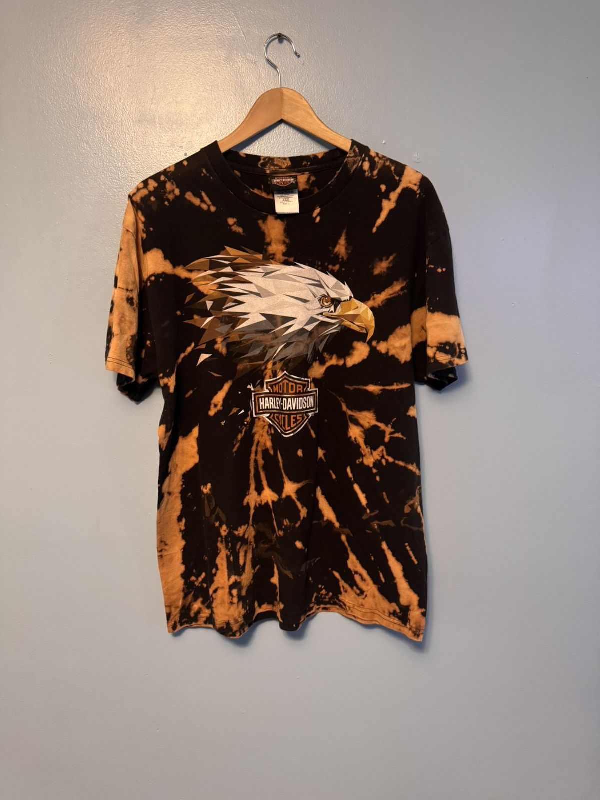 Harley Davidson Tie-dye Harley Davidson T-shirt Size US L / EU 52-54 / 3 - 1 Thumbnail