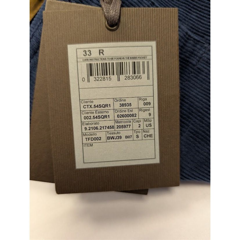 Tom Ford o1rshd1 Straight Denim Jeans in Blue Size US 33 - 22 Thumbnail