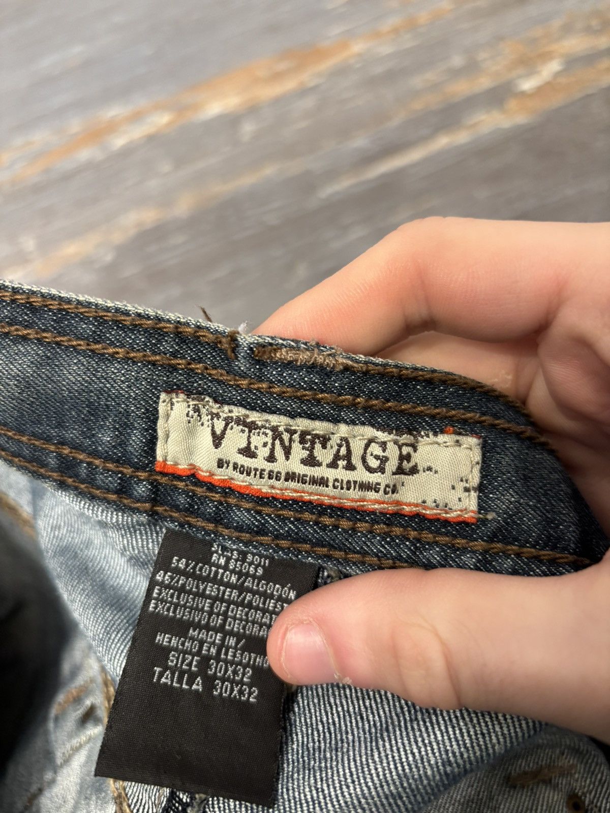 Vintage Y2K Route 66 Denim Robins Style Jeans Size US 31 - 6 Thumbnail