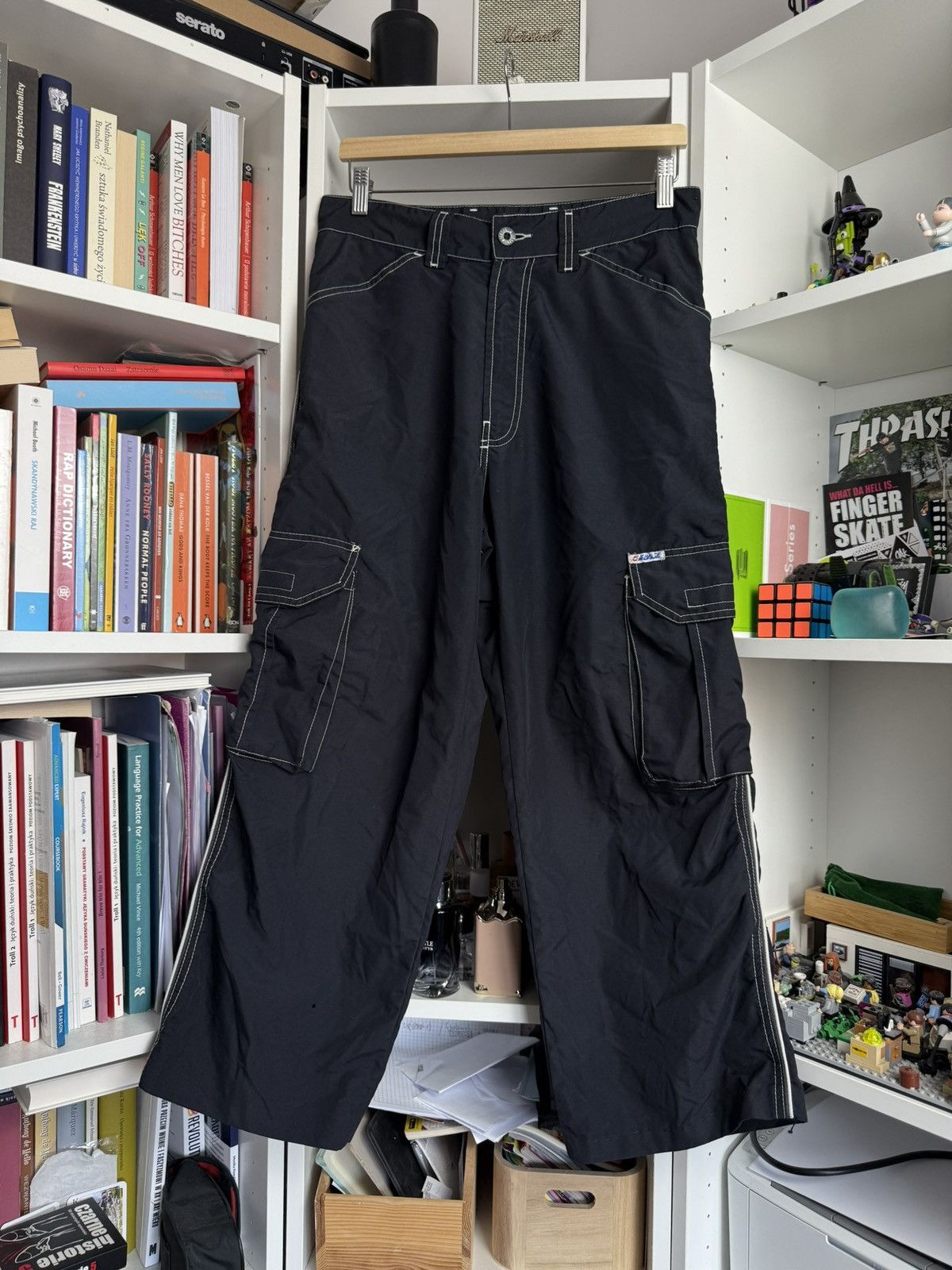 Diesel Vintage y2k Diesel technical baggy parachute 3/4 shorts 30 Size US 30 / EU 46 - 1 Thumbnail