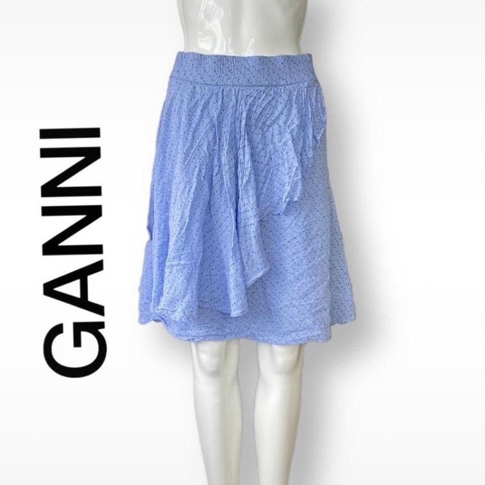 Ganni Ganni High Waisted Skirt Size 27" / US 4 / IT 40 - 2 Thumbnail